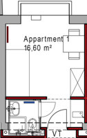 Apartment-Grundriss